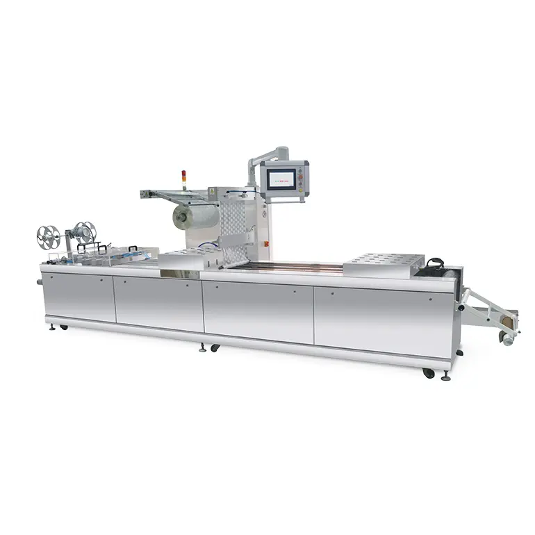 Máquina automática de envasado al vacío termoformado Máquina automática de envasado al vacío termoformado