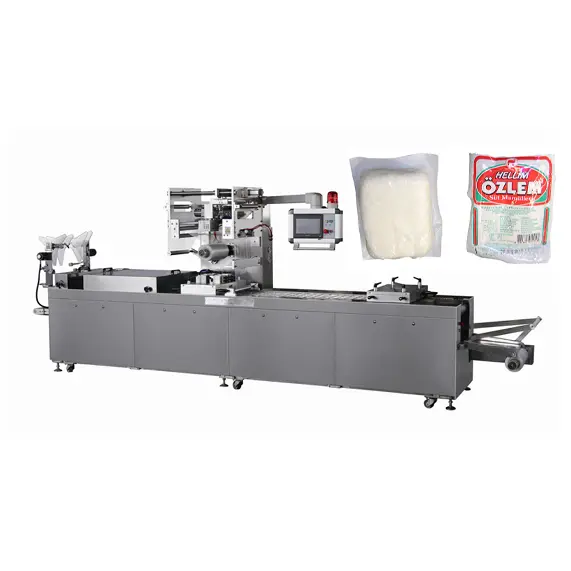Máquina de envasado al vacío de queso completamente automática