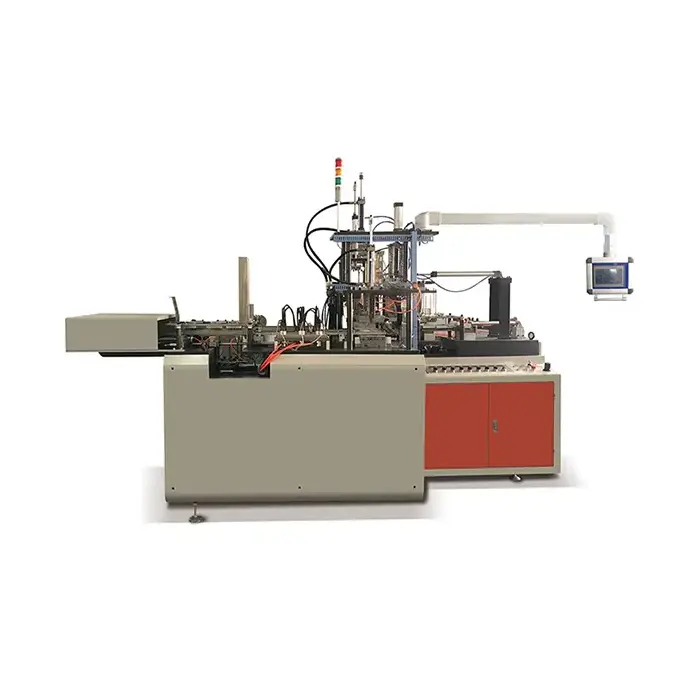 Máquina para lonchera de papel con múltiples compartimentos completamente automática