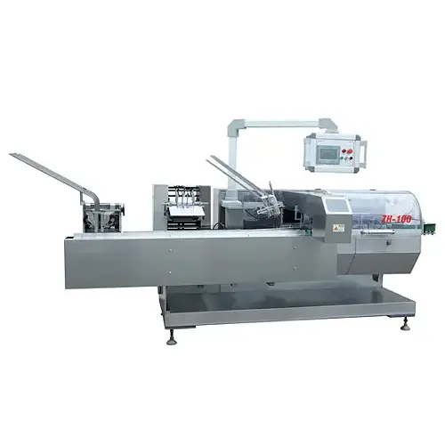 Máquina estuchadora automática horizontal multifuncional