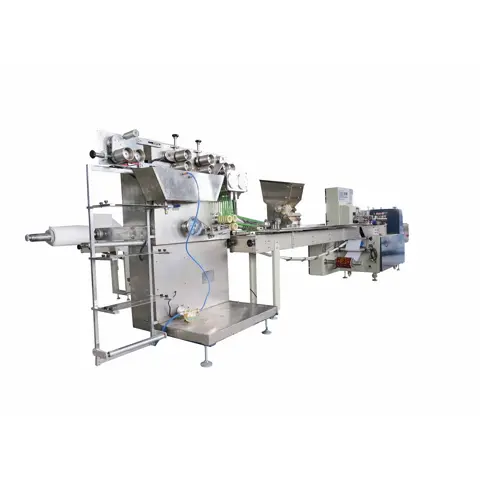 Máquina envasadora de toallitas húmedas no tejidas